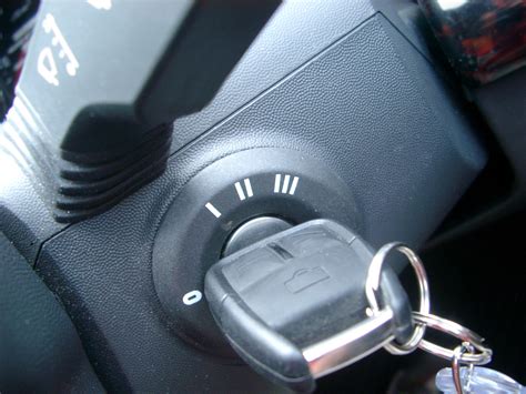Volvo car key and ignition