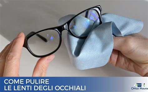 Infografica: consigli per la cura degli occhiali