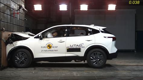 Nissan Qashqai Euro NCAP crash test