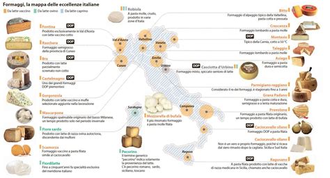 mappa dei principali paesi importatori di formaggi italiani
