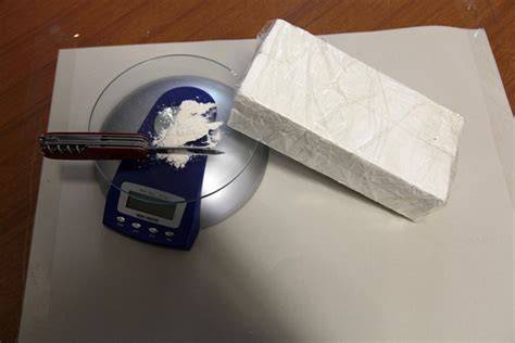 Panetto di cocaina sequestrato