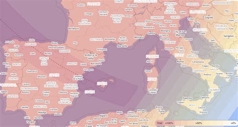 Mappa delle zone interessate dalle operazioni antidroga