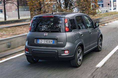 Neopatentato alla guida di una Fiat Panda