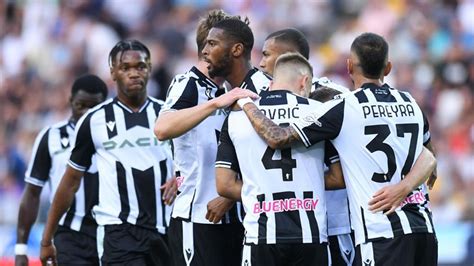 Giocatori Udinese al lavoro