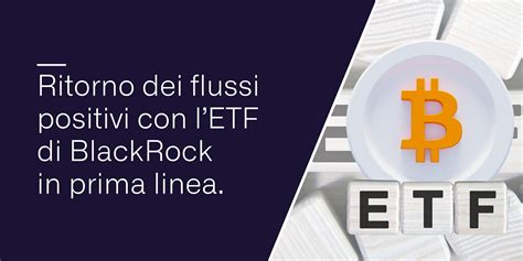 Flussi di denaro BlackRock nel 2024