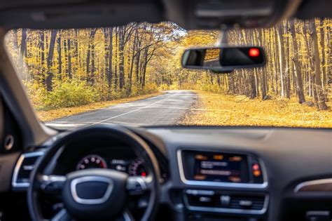 Vista interna auto