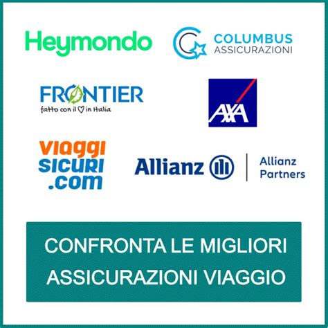 Confronto assicurazioni viaggio