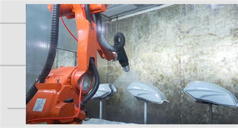 Linea di verniciatura robotizzata