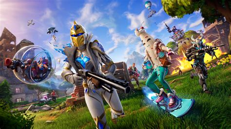 Gameplay di Fortnite con veicoli