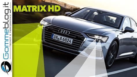 Dettaglio fari HD Matrix LED Audi A8