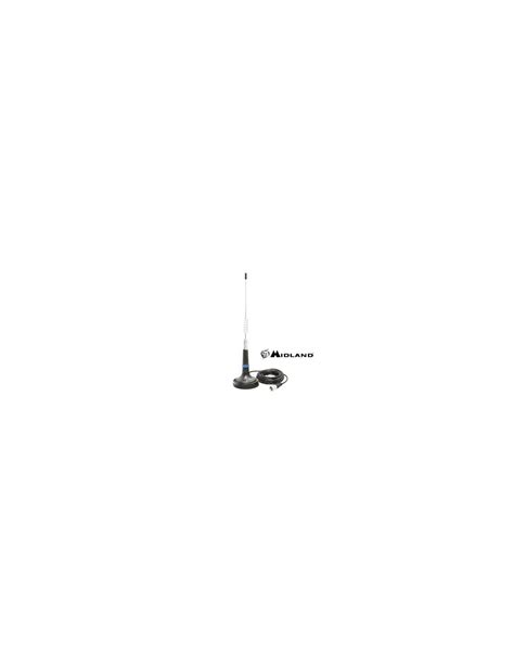 Antenna con base magnetica su tetto auto