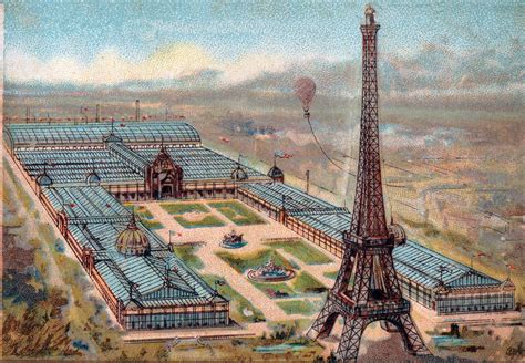 Veduta di Parigi durante l'Esposizione Universale del 1900, simbolo del fermento tecnologico della Belle Époque