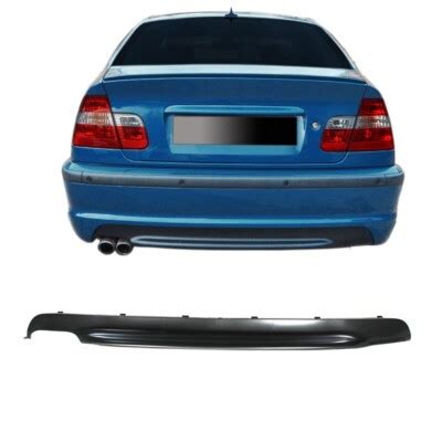 Dettaglio diffusore paraurti posteriore BMW E46 Look M