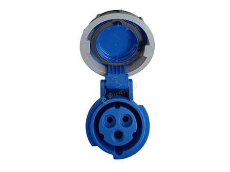 Presa industriale blu CEE
