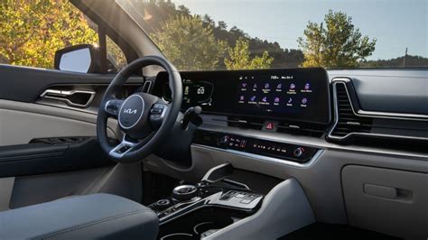 Interni Kia Sportage console centrale e display