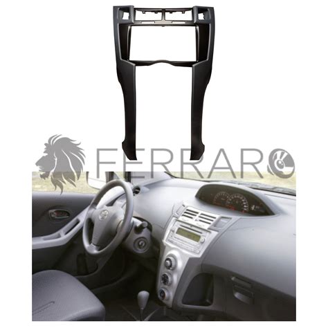 Mascherina autoradio 2DIN per Toyota Yaris