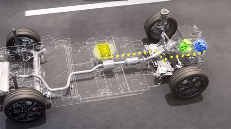 Ford Kuga Hybrid Powertrain Diagram