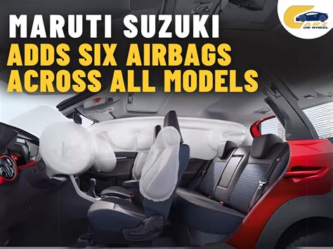 Maruti Suzuki cars with airbags infographic