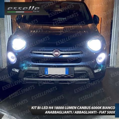 Dettaglio frontale Fiat 500L con fari arrotondati e baffo cromato