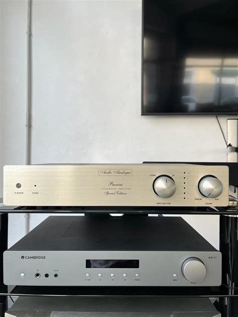 Amplificatore Integrato Audio Analogue Crescendo frontale