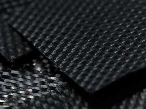 Dettaglio della trama in fibra di carbonio