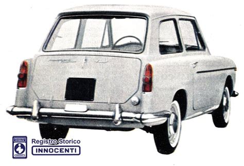 Immagine di una Innocenti Austin A40 d'epoca.