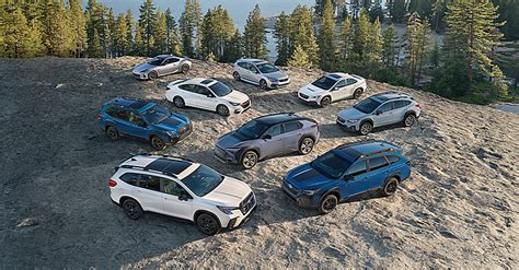 Subaru lineup