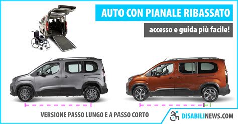 Configurazioni interne di un veicolo per il trasporto di disabili