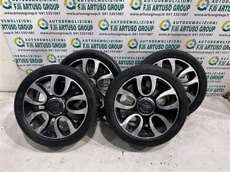 Cerchi in lega MAK Torino W silver su una Fiat 500