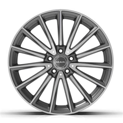 Cerchi in lega MAK Komet gun metallic mirror su una Mercedes-Benz