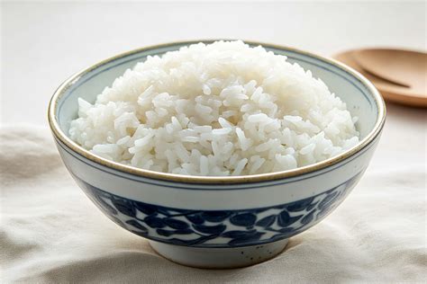 Riso e noci in un piatto