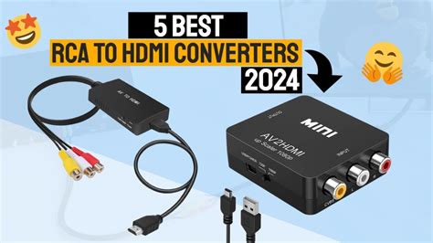 Dispositivo convertitore HDMI a RCA