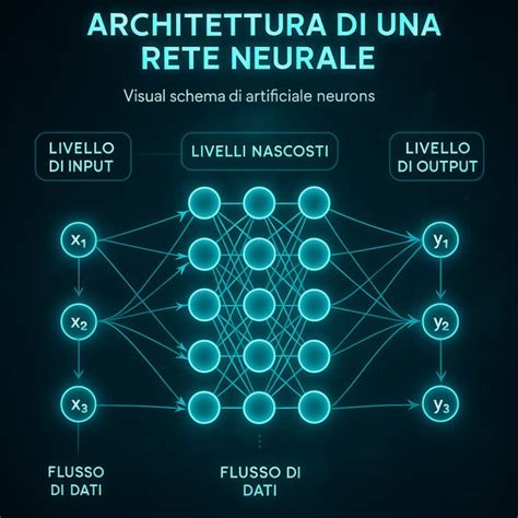 rappresentazione stilizzata delle reti neurali umane