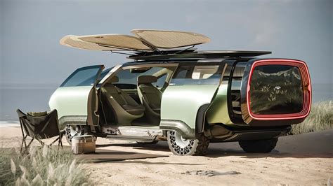 Immagine concettuale: Camper del futuro con pneumatici Hankook avanzati