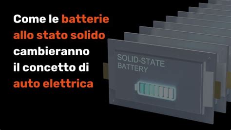 Schema di una batteria allo stato solido