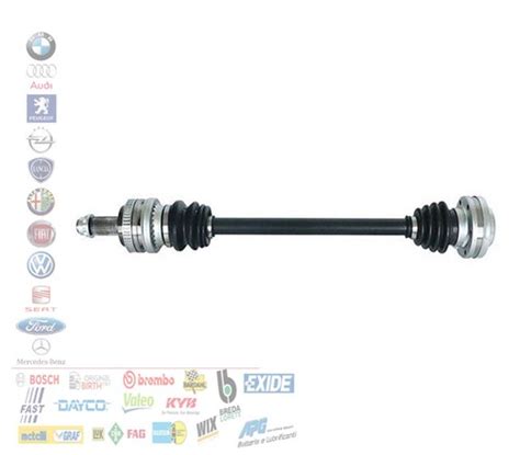 schema semiasse posteriore BMW E46