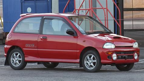Schema dimensionale della Subaru Vivio