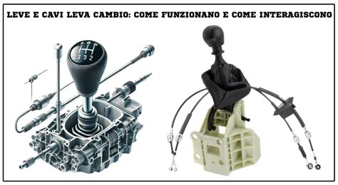 Diagramma esploso leva del cambio auto