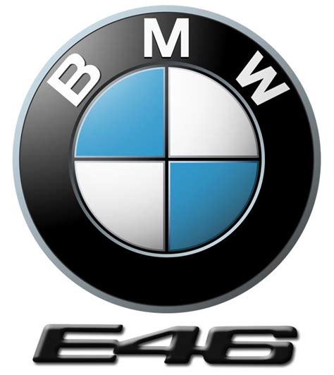 Logo BMW E46 anteriore