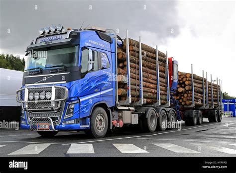 Volvo FH in azione nel trasporto legname