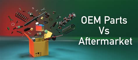Diagram of aftermarket vs OEM parts