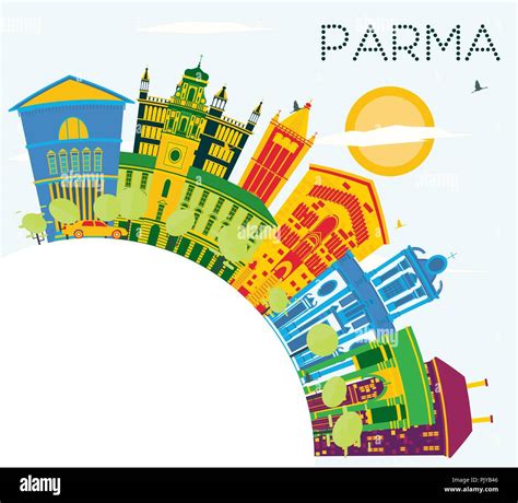 Parma city skyline