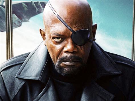 Samuel L. Jackson nei panni di Nick Fury