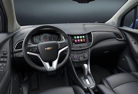 Interni della Chevrolet Trax con strumentazione digitale