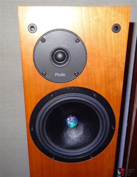 Dettaglio woofer ProAc D18 con ogiva in acrilico