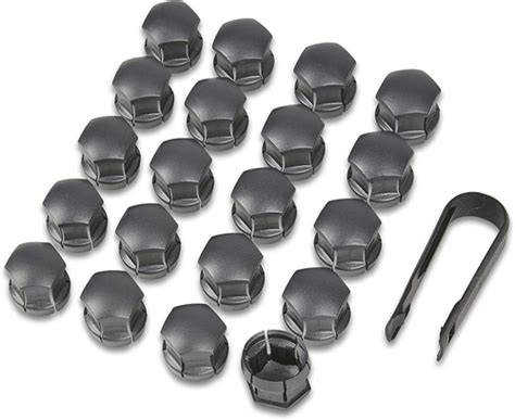 Set copribulloni ruota Audi grigio metallizzato