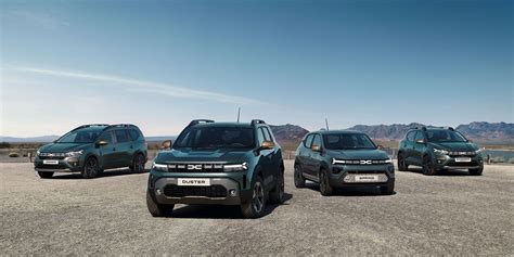 Dacia car lineup