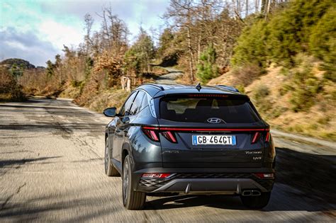 Hyundai Tucson vista posteriore