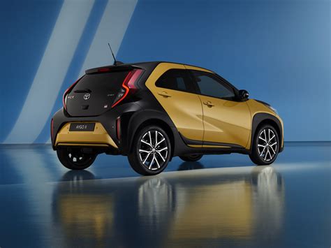 Dettaglio del frontale della Toyota Aygo X GR Sport