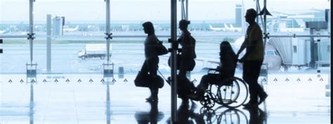 Simbolo di assistenza speciale in aeroporto